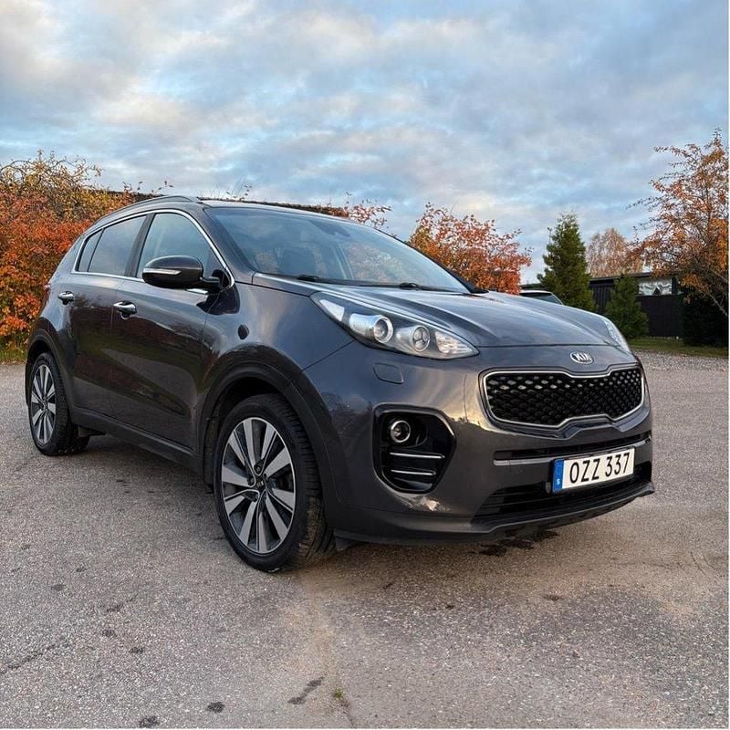 Grå Begagnad 2016 Kia Sportage Advance SUV | 160 000 kr (Marknadspris) - Bild 1/4