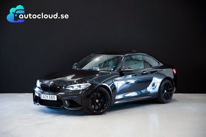 Svart Begagnad 2018 BMW M2 Sportkupé | 459 800 kr (Lite dyr) - Bild 1/4