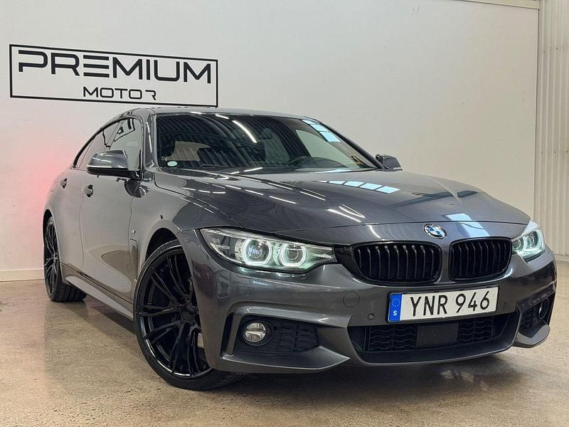 Grå Begagnad 2017 BMW 430 Gran Coupé M Sport Sportkupé | 219 900 kr (Marknadspris) - Bild 1/4