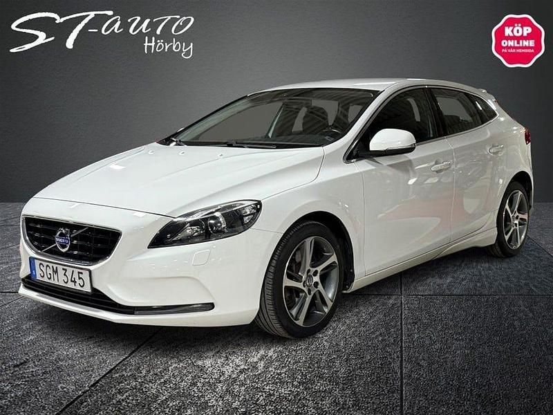Vit Begagnad 2014 Volvo V40 Momentum Kombi | 149 900 kr (Lite dyr) - Bild 1/4