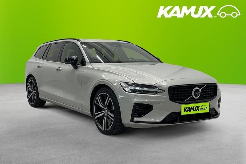 Vit Begagnad 2022 Volvo V60 R-Design Kombi | 449 700 kr (Marknadspris) - Bild 1/4
