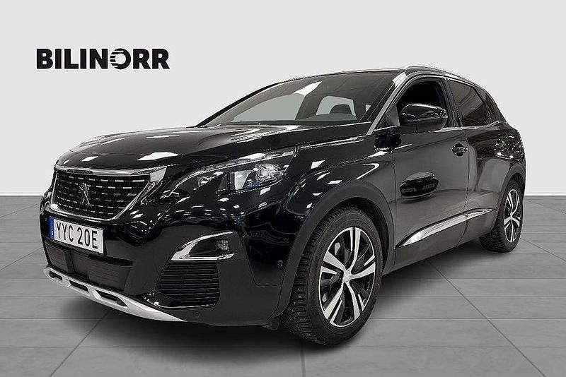 Svart Begagnad 2020 Peugeot 3008 GT SUV | 229 000 kr (Marknadspris) - Bild 1/4