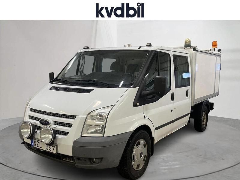 Vit Begagnad 2013 Ford Transit Pickup | 129 000 kr - Bild 1/3