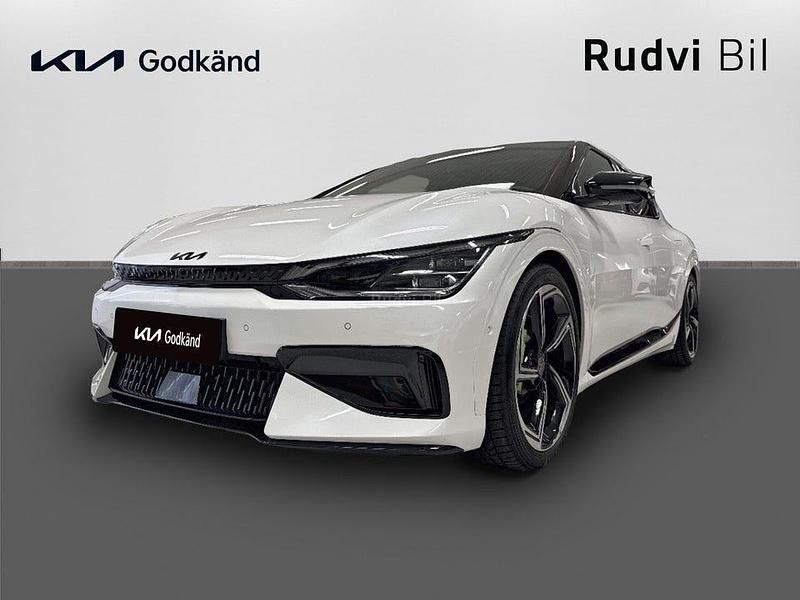 Vit Begagnad 2023 Kia EV6 SUV | 499 900 kr (Marknadspris) - Bild 1/4