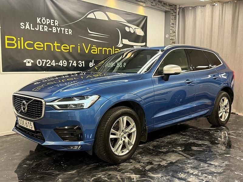 Blå Begagnad 2018 Volvo XC60 R-Design SUV | 245 900 kr (Lite dyr) - Bild 1/4