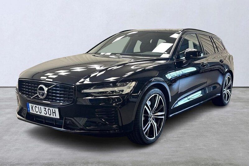 Svart Begagnad 2022 Volvo V60 R-Design Kombi | 459 000 kr (Bra pris) - Bild 1/4