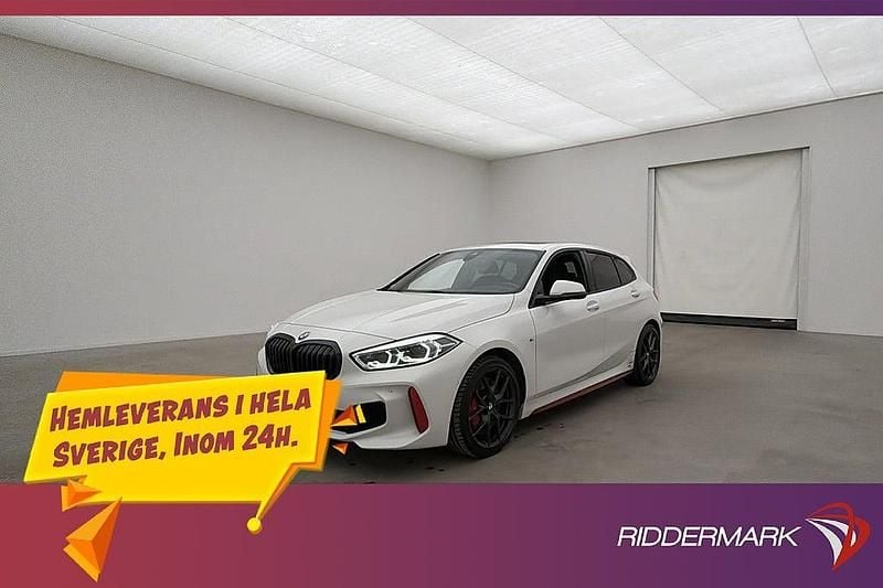 Begagnad BMW 128 M Sport 265 HK (194 kW) 2020 Vit Halvkombi