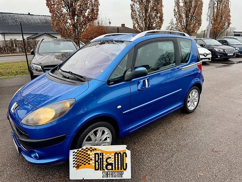 Blå Begagnad 2005 Peugeot 1007 Sport Minibuss | 39 800 kr - Bild 1/4