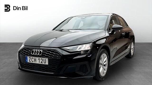 Brilliantsvart Begagnad 2021 Audi A3 Proline | 249 000 kr (Marknadspris) - Bild 1/4