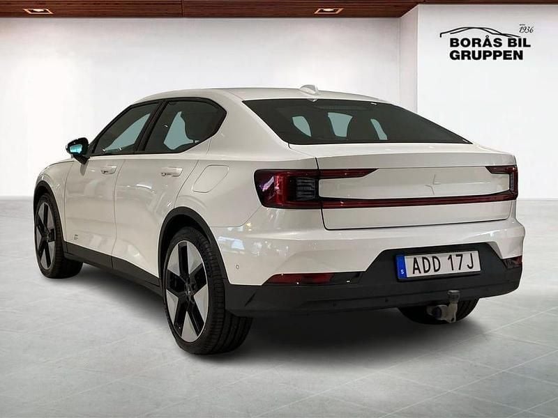 Begagnad Polestar 2 Long Range Single Motor 219 kW (299 HK) 2023 Vit Halvkombi