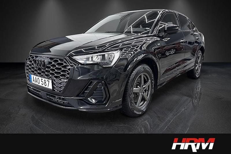 Begagnad Audi Q3 Sportback S-Line 200 HK (147 kW) 2021 Svart SUV