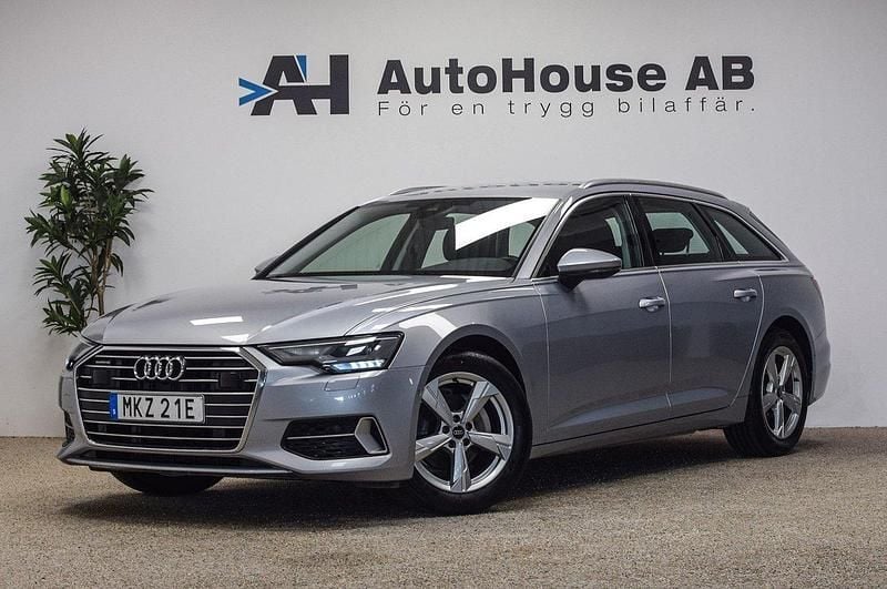 Silver Begagnad 2022 Audi A6 Sport Kombi | 379 000 kr (Bra pris) - Bild 1/4