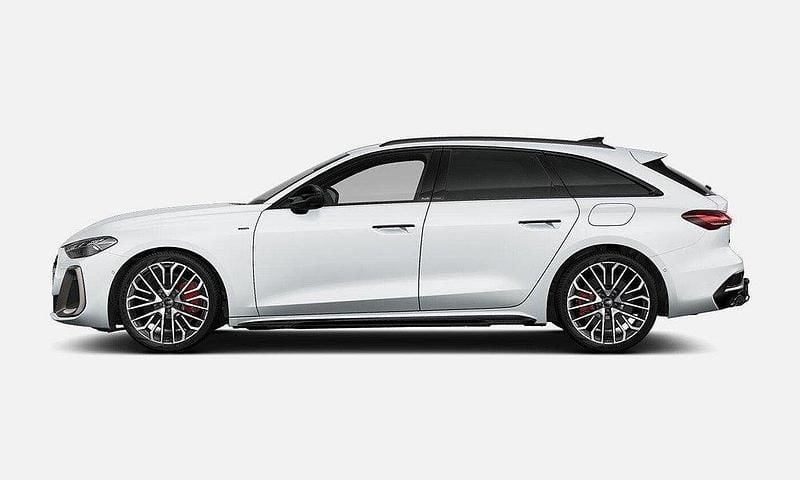 Vit (glaciärvit metallic) Ny 2025 Audi A5 Design Sportkupé | 775 500 kr - Bild 1/3