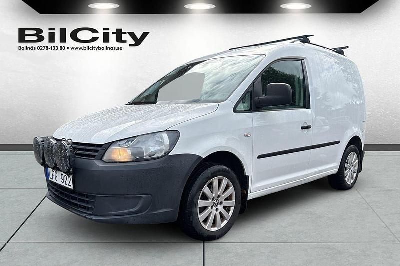 Vit Begagnad 2011 VW Caddy Minibuss | 69 000 kr (Marknadspris) - Bild 1/4