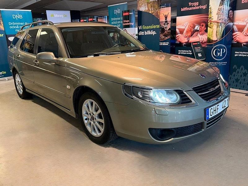 Grön Begagnad 2007 Saab 9-5 Kombi | 74 900 kr - Bild 1/4