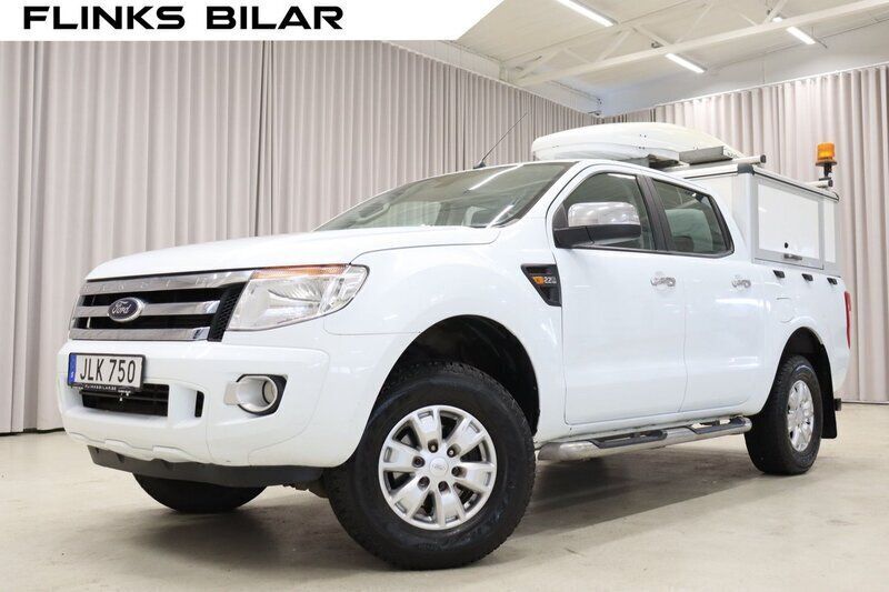 Vit (frozen white) Begagnad 2014 Ford Ranger Pickup | 199 900 kr - Bild 1/4