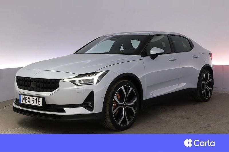 Silver Begagnad 2020 Polestar 2 Performance Halvkombi | 393 900 kr (Lite dyr) - Bild 1/4