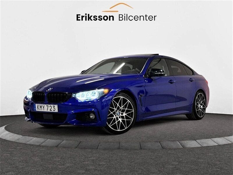 Svart Begagnad 2017 BMW 440 M Sport Sportkupé | 379 900 kr (Marknadspris) - Bild 1/4