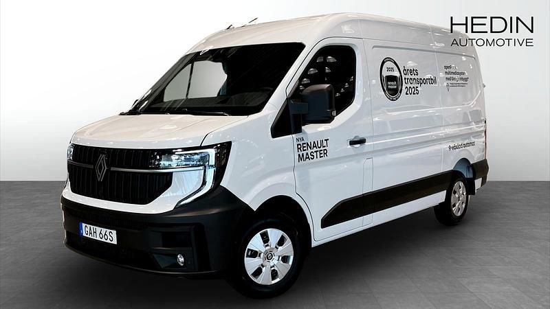 Vit Ny 2025 Renault Master Pickup | 596 375 kr (Dyr) - Bild 1/4