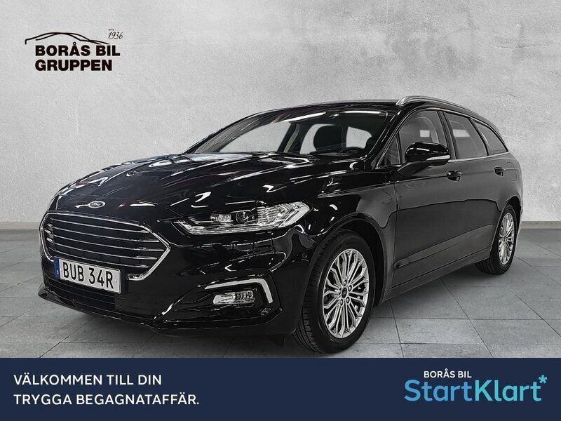 Svart Begagnad 2022 Ford Mondeo Titanium Kombi | 239 000 kr (Marknadspris) - Bild 1/3