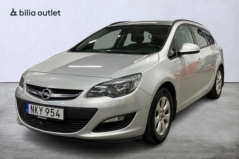 Grå Begagnad 2014 Opel Astra Kombi | 60 000 kr (Marknadspris) - Bild 1/4