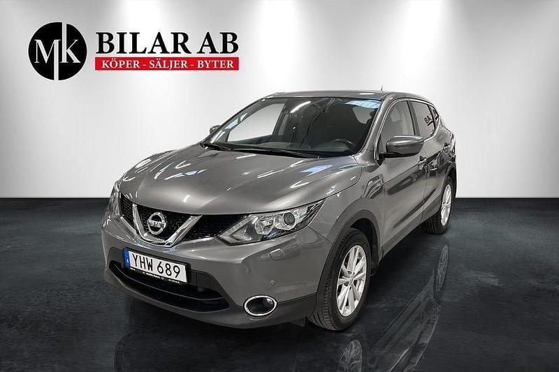 Grå Begagnad 2016 Nissan Qashqai SUV | 129 900 kr (Marknadspris) - Bild 1/4