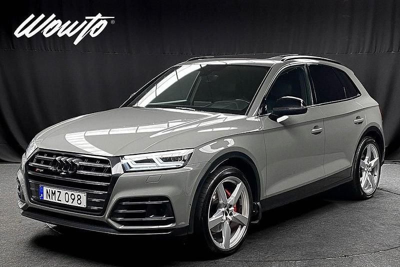 Grå Begagnad 2018 Audi SQ5 SUV | 429 800 kr (Lite dyr) - Bild 1/3