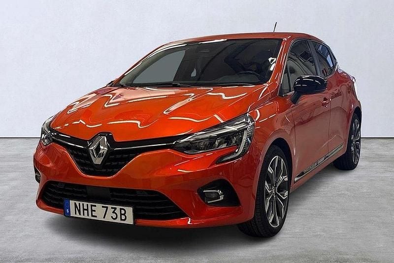 Orange Begagnad 2019 Renault Clio V Intens Halvkombi | 149 900 kr (Marknadspris) - Bild 1/4