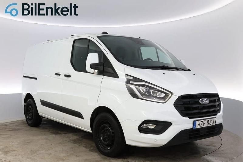 Vit Begagnad 2021 Ford Transit Custom Van | 269 900 kr (Lite dyr) - Bild 1/4