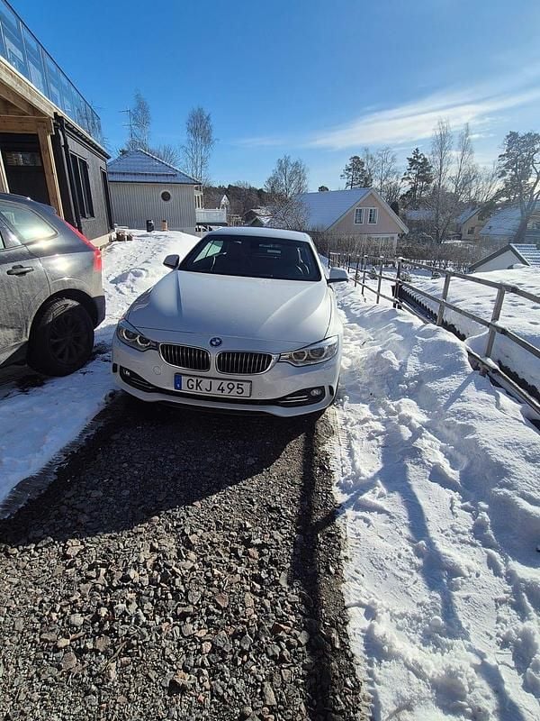 Begagnad BMW 428 Luxury Line 245 HK (180 kW) 2014 Mineral white metallic Cab