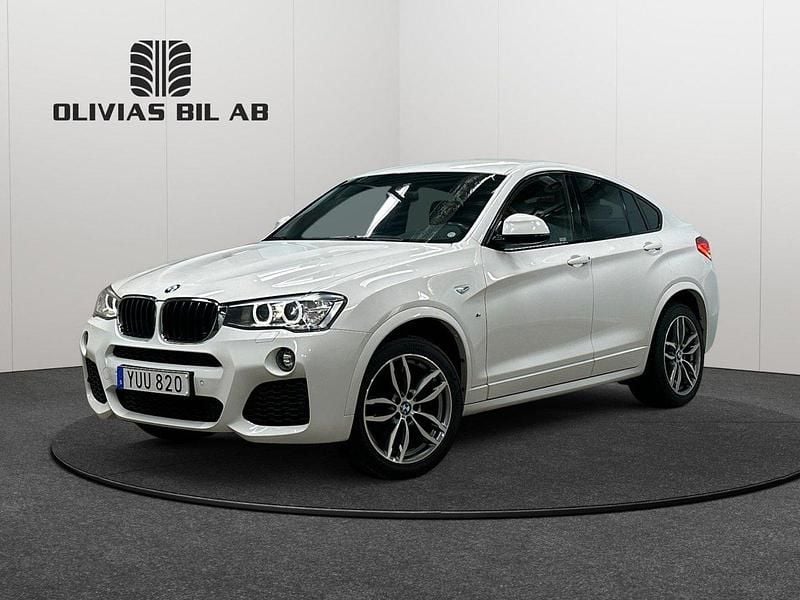 Vit Begagnad 2018 BMW X4 M Sport SUV | 319 400 kr (Bra pris) - Bild 1/4