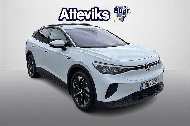 Vit Begagnad 2021 VW ID.4 Pro Performance SUV | 269 900 kr (Bra pris) - Bild 1/4
