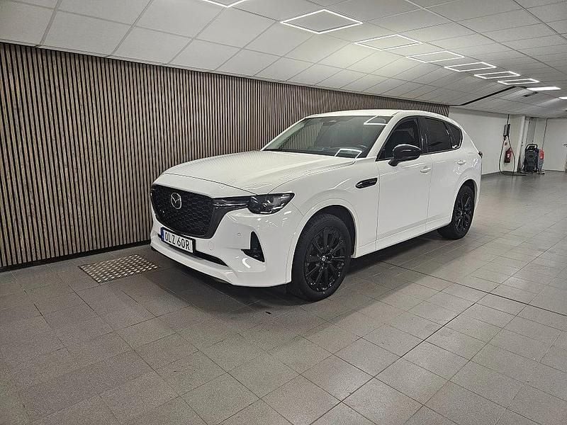 Vit Begagnad 2022 Mazda CX-60 Homura-Line SUV | 459 700 kr (Lite dyr) - Bild 1/4
