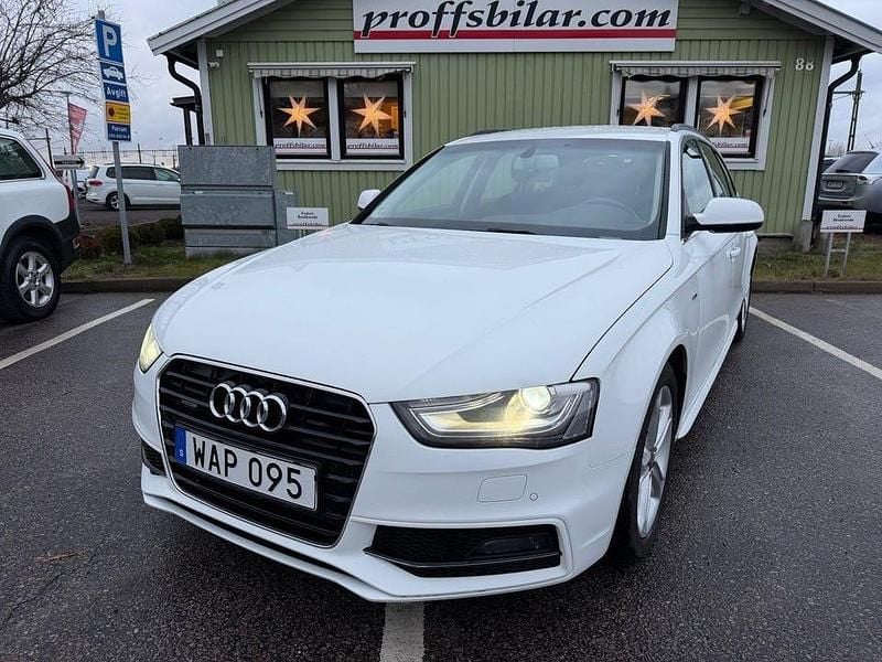Vit Begagnad 2015 Audi A4 Sport Kombi | 99 900 kr (Superpris) - Bild 1/4