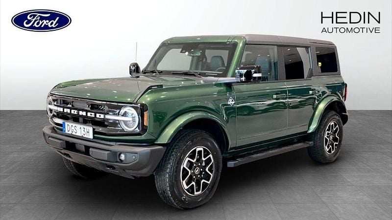 Grön (green) Ny 2024 Ford Bronco SUV | 766 000 kr - Bild 1/4