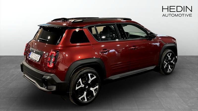 Ny Renault 4 E-Tech Techno 110 kW (150 HK) 2025 Röd SUV