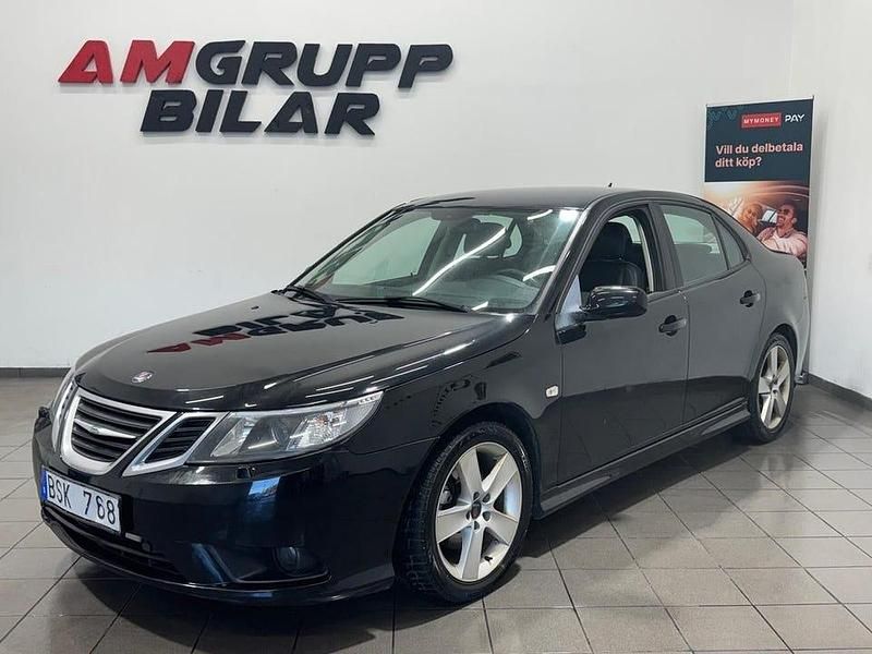Svart Begagnad 2009 Saab 9-3 Vector Sedan | 44 900 kr (Bra pris) - Bild 1/4