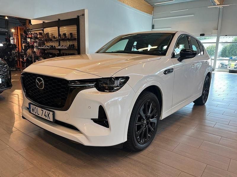 Vit Begagnad 2023 Mazda CX-60 Homura-Line SUV | 468 000 kr (Marknadspris) - Bild 1/4