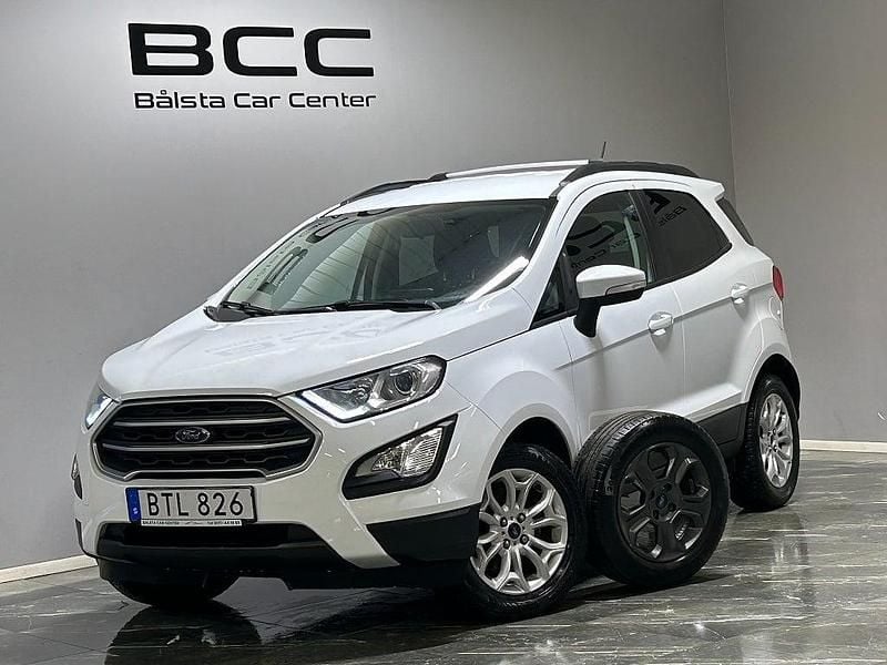 Vit Begagnad 2018 Ford Ecosport SUV | 149 900 kr (Marknadspris) - Bild 1/3