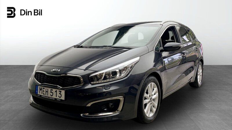Grå Begagnad 2015 Kia Ceed Sportswagon Comfort Kombi | 134 900 kr (Bra pris) - Bild 1/4