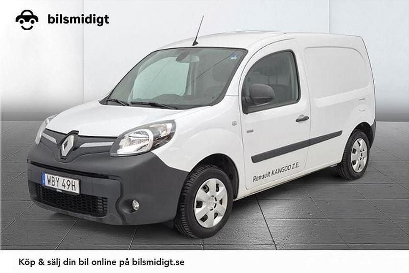 Vit Begagnad 2021 Renault Kangoo Minibuss | 104 400 kr (Bra pris) - Bild 1/3