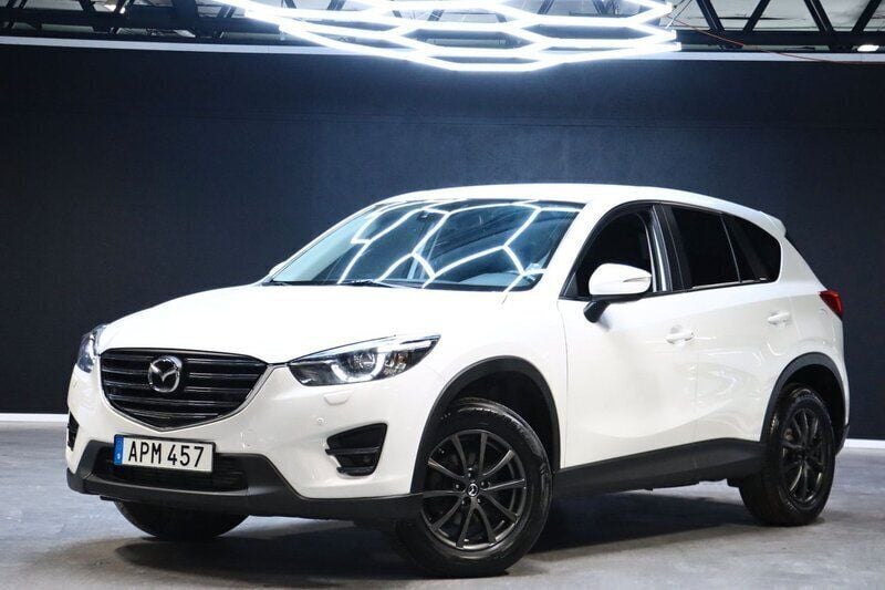 Vit Begagnad 2015 Mazda CX-5 SUV | 139 900 kr (Marknadspris) - Bild 1/4