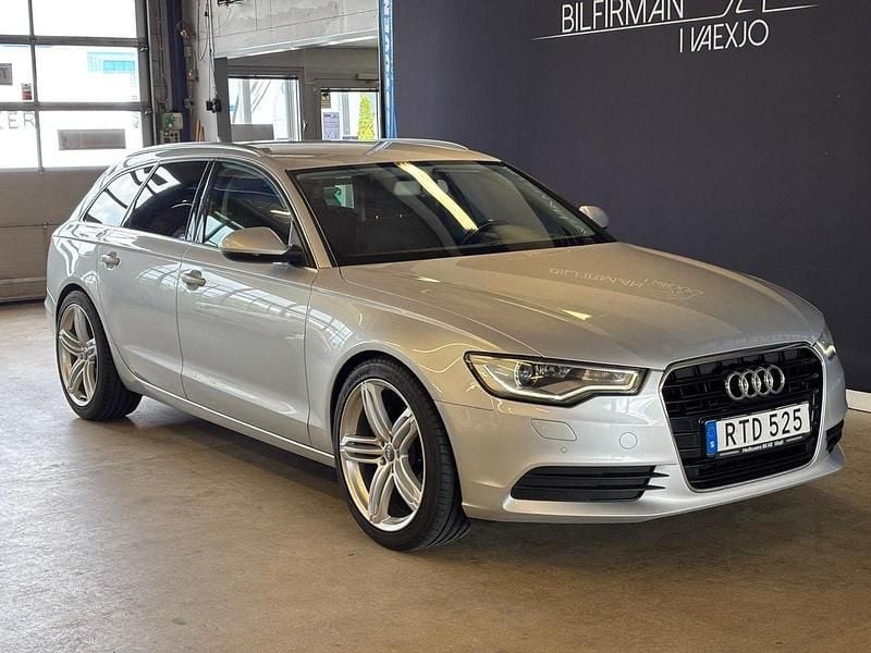 Silver Begagnad 2014 Audi A6 Proline Kombi | 159 000 kr (Lite dyr) - Bild 1/4