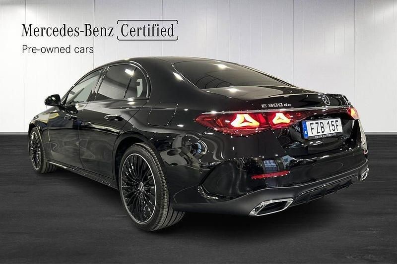 Begagnad Mercedes E300 Advanced Plus 197 HK (144 kW) 2025 Svart Sedan