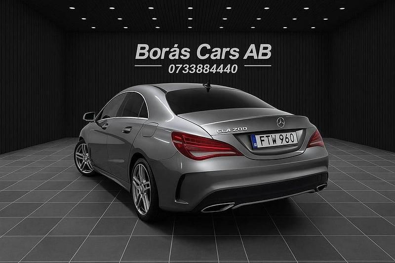 Begagnad Mercedes CLA200 156 HK (114 kW) 2016 Mörkgrå Sportkupé