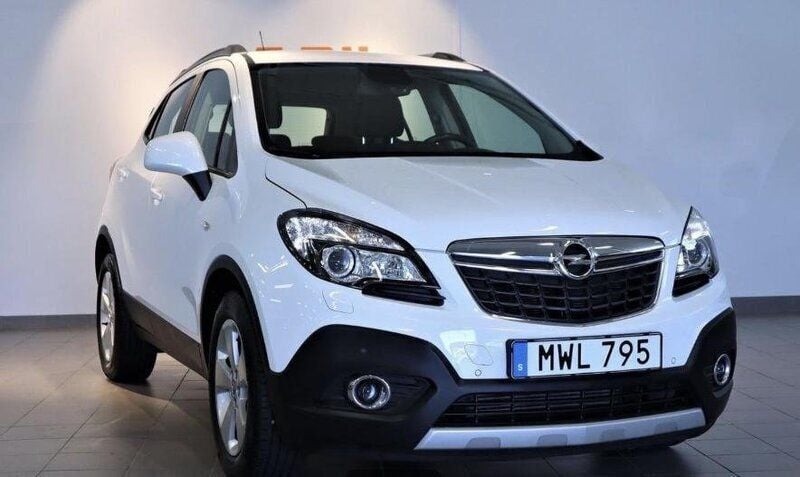 Vit Begagnad 2016 Opel Mokka SUV | 120 000 kr (Marknadspris) - Bild 1/4