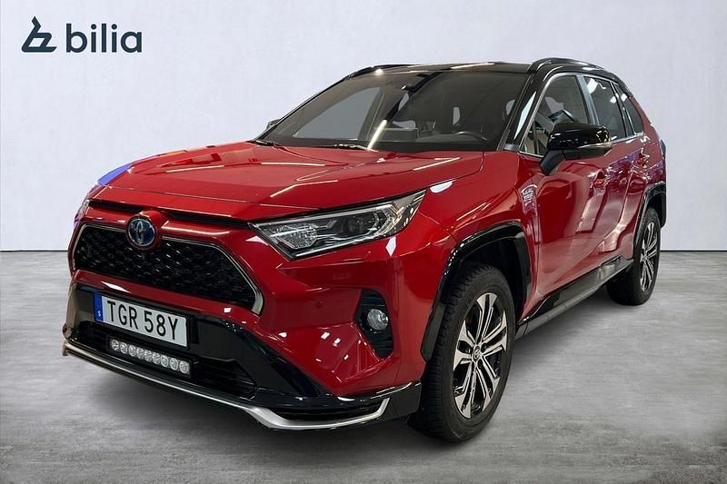 Röd Begagnad 2020 Toyota RAV4 Hybrid Premium SUV | 419 900 kr (Dyr) - Bild 1/3