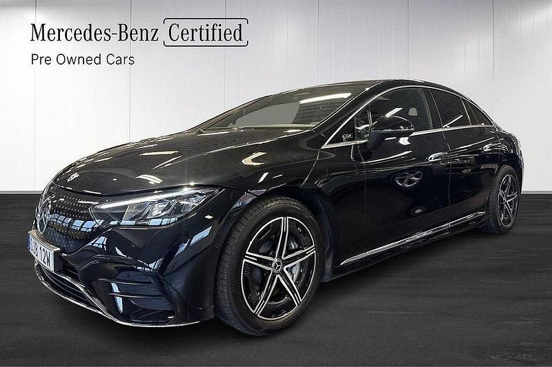 Svart Begagnad 2024 Mercedes EQE350 AMG Sedan | 664 900 kr (Superpris) - Bild 1/4