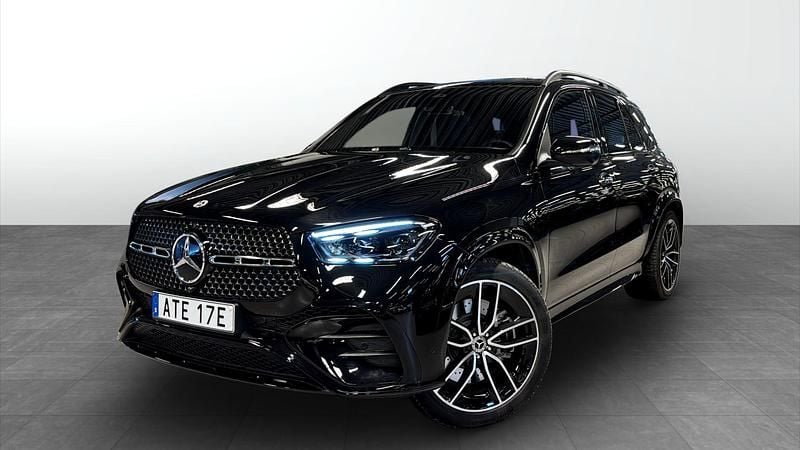 Svart Begagnad 2025 Mercedes GLE350 AMG Line Premium SUV | 1 119 000 kr - Bild 1/4