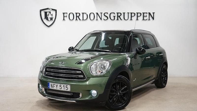 Grön Begagnad 2016 Mini Cooper D Countryman Chili SUV | 134 800 kr (Lite dyr) - Bild 1/4